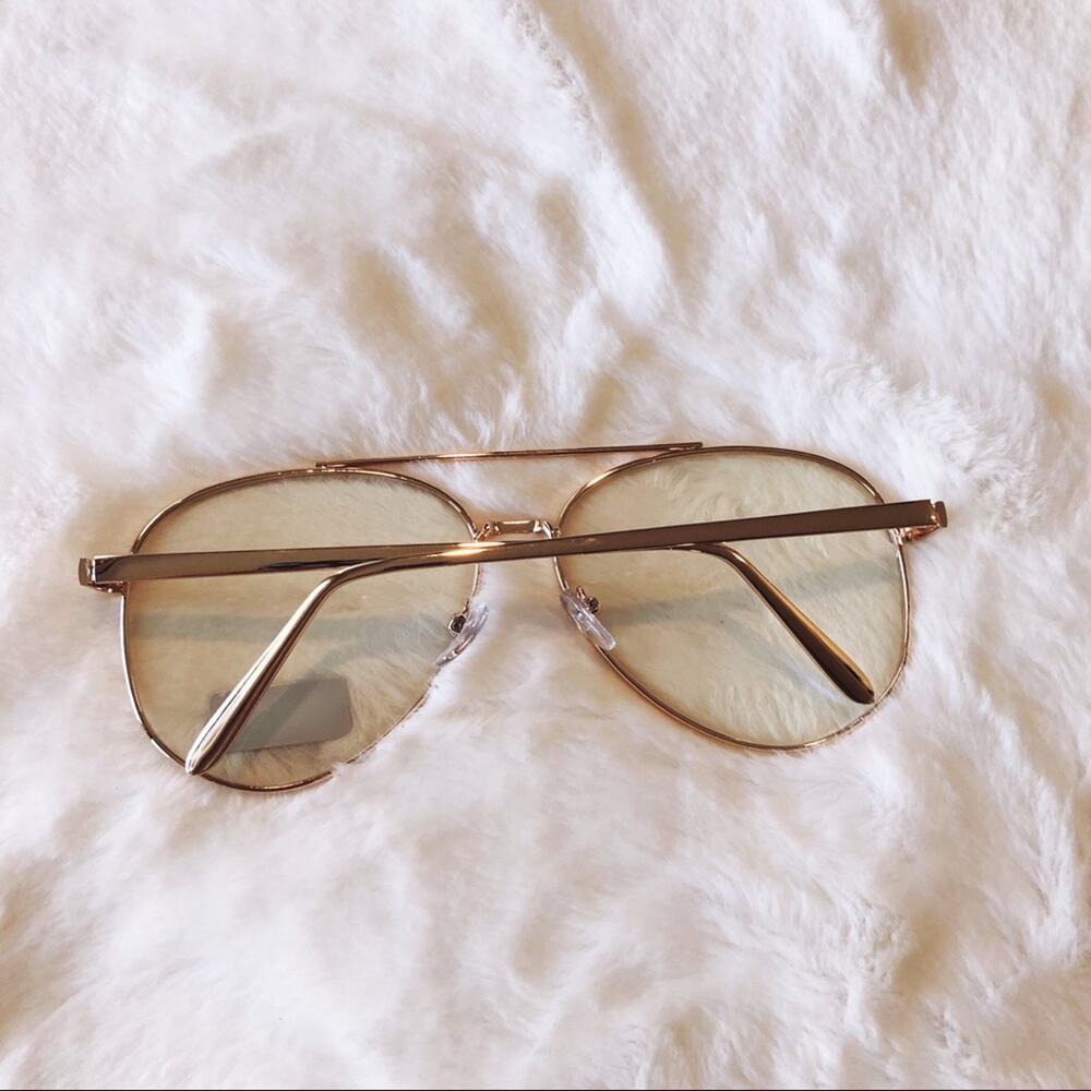 Jane Gold Aviator Computer Blue Light Glasses - Picture 8 of 8